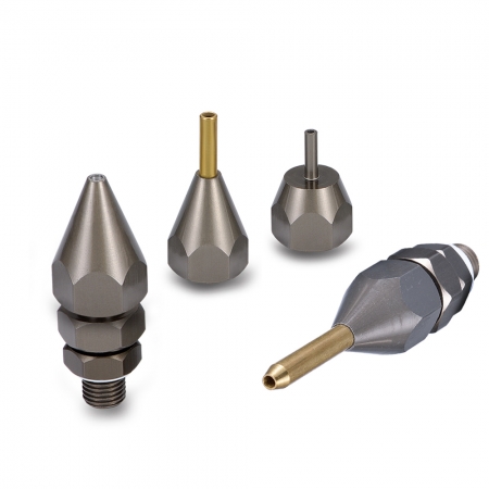 NC-adapted tip nozzles